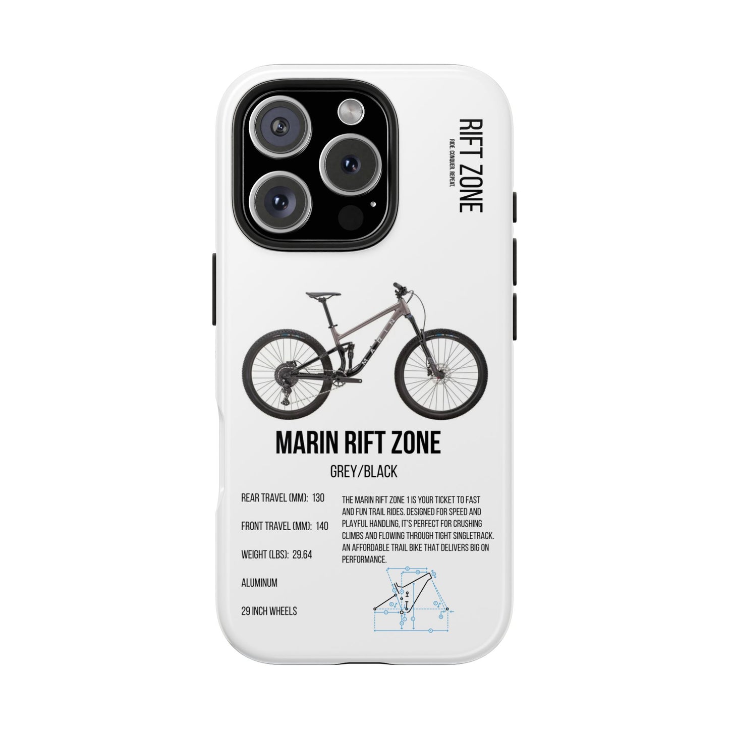 Copy of Marin Rift Zone 1 Grey/Black