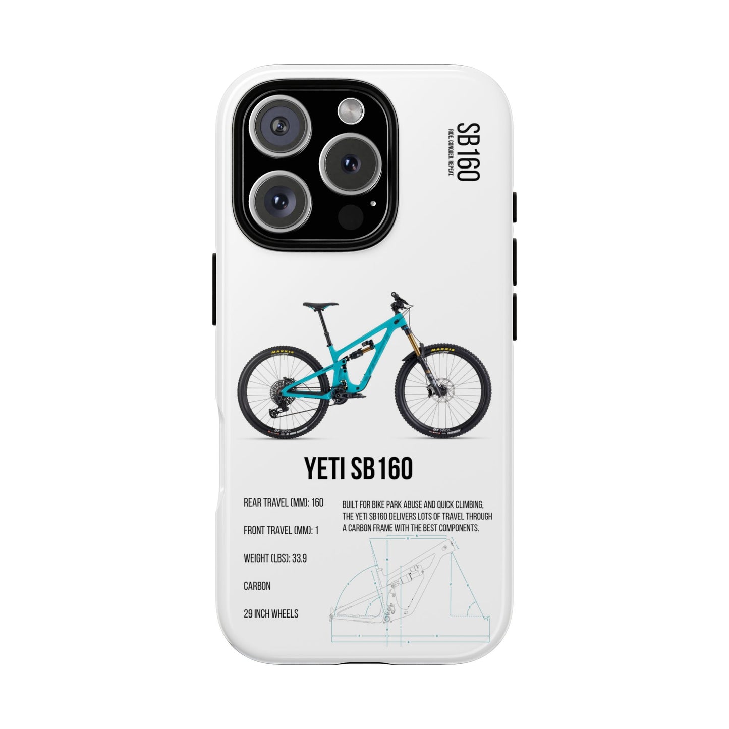 Yeti SB160 Turq Blue