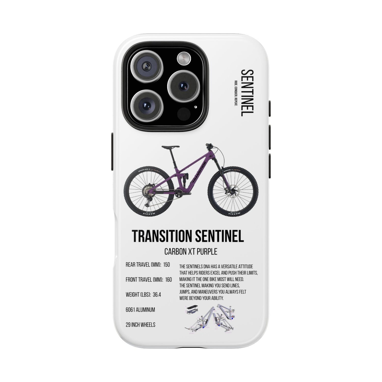 Transition Sentinel Carbon XT Purple - Apexsend Co