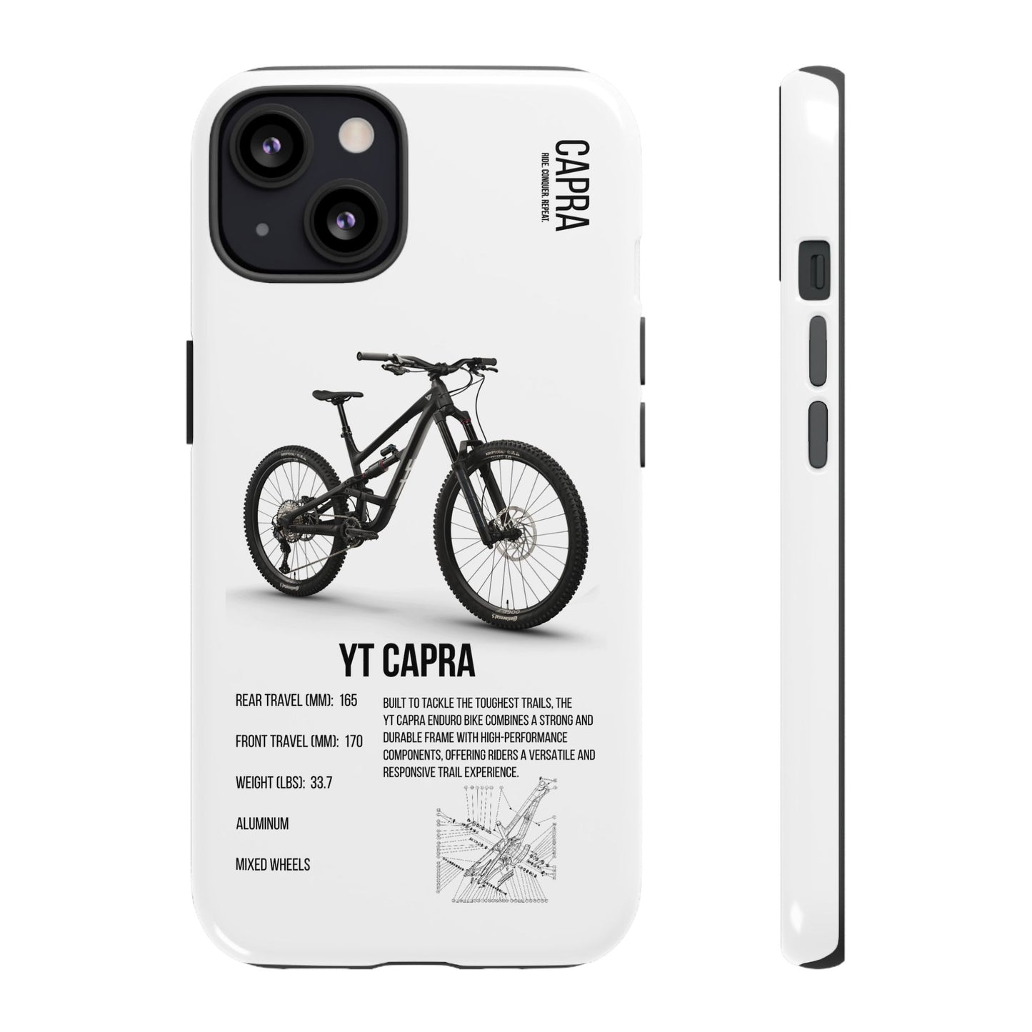 YT Capra Core 2 Matte Black Rockshox