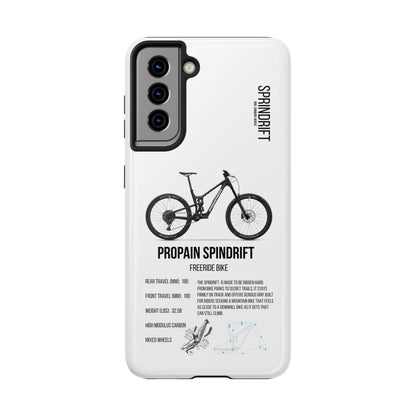 Propain Spindrift Base Black CF Mullet Wheels