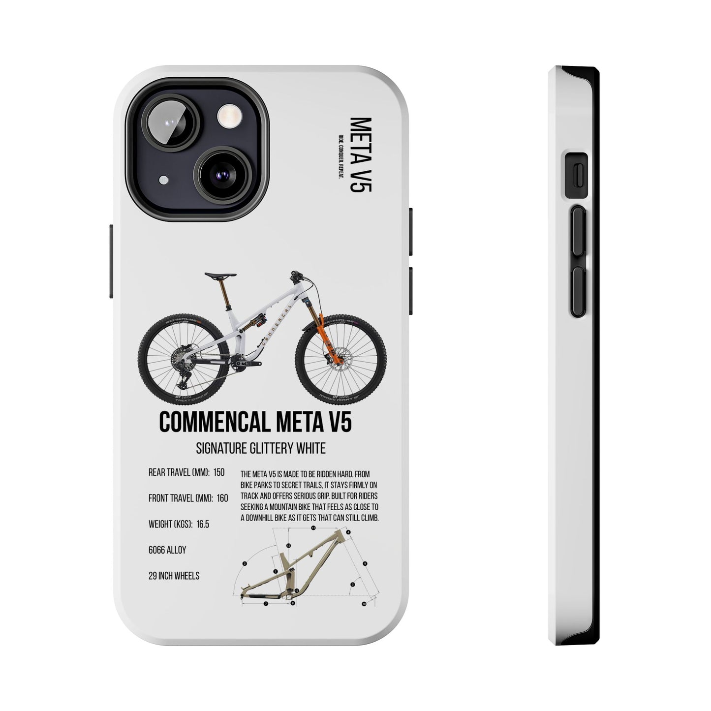 Commencal Meta V5 Signature Glittery White