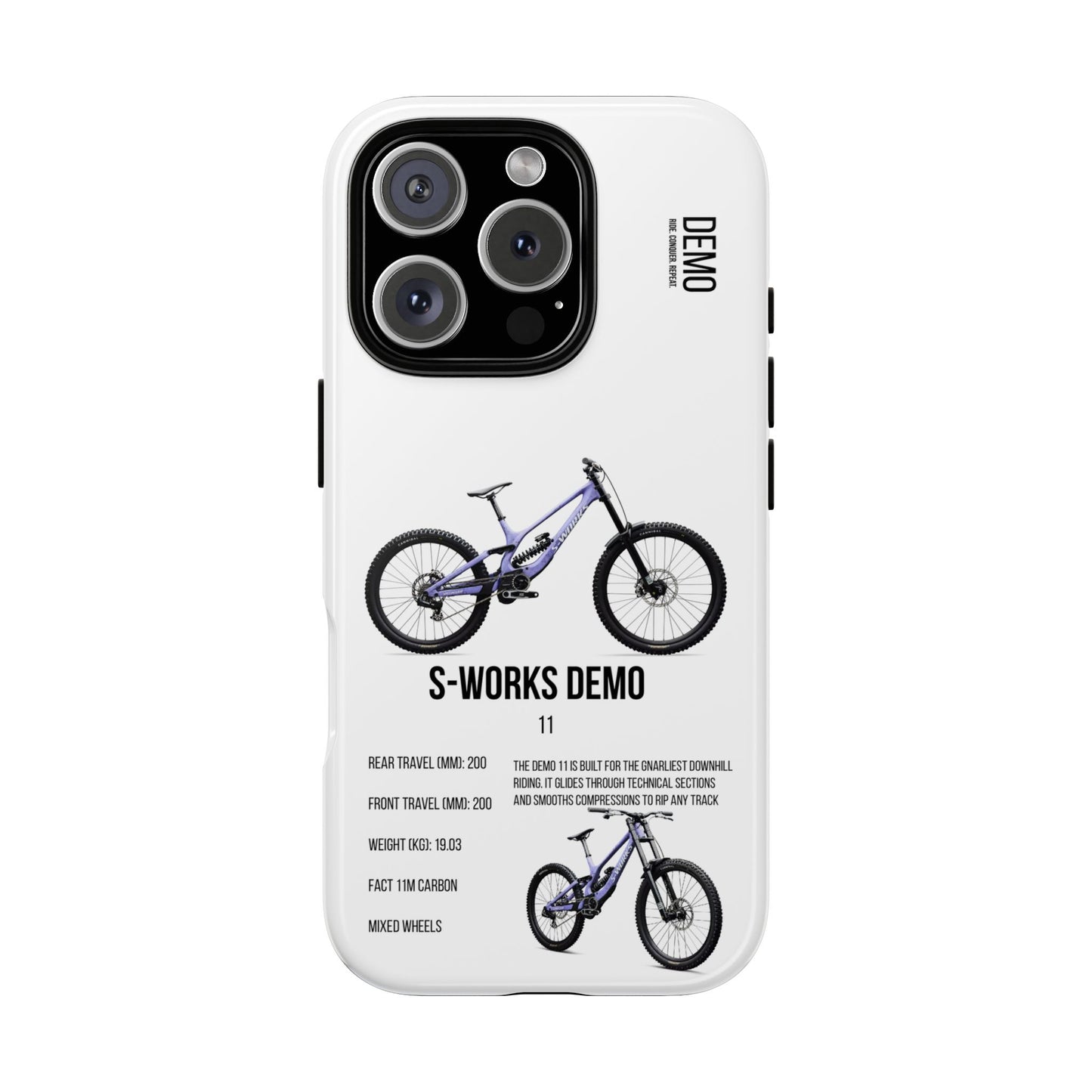Specialized S-Works Demo 11 Purple w/ Black Rockshox
