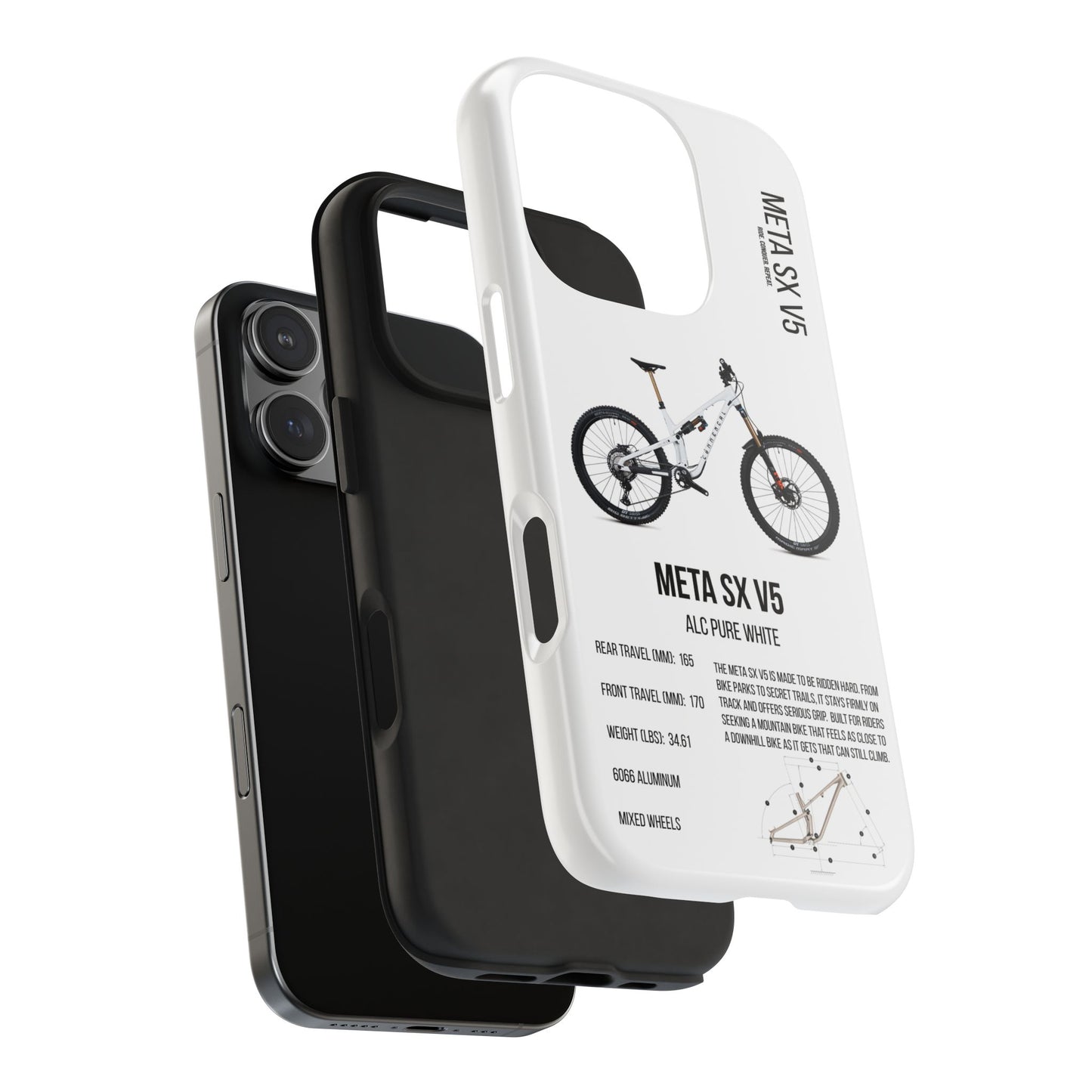Commencal Meta SX V5 Alc Pure White