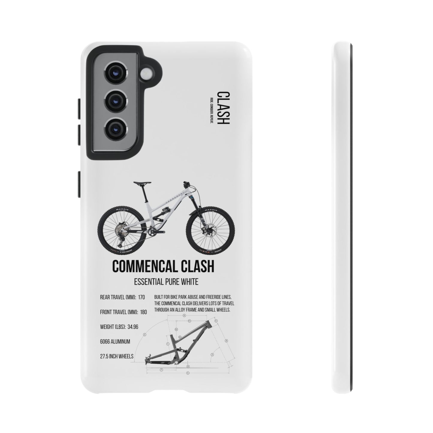 Commencal Clash Essential Pure White