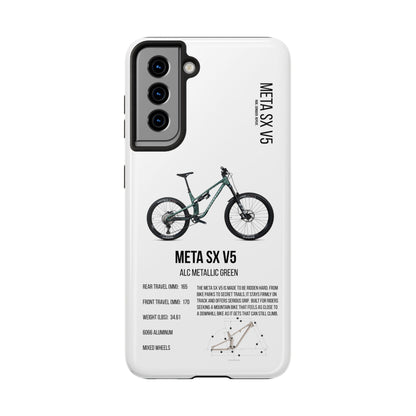 Commencal Meta SX V5 Alc Verde metalizado