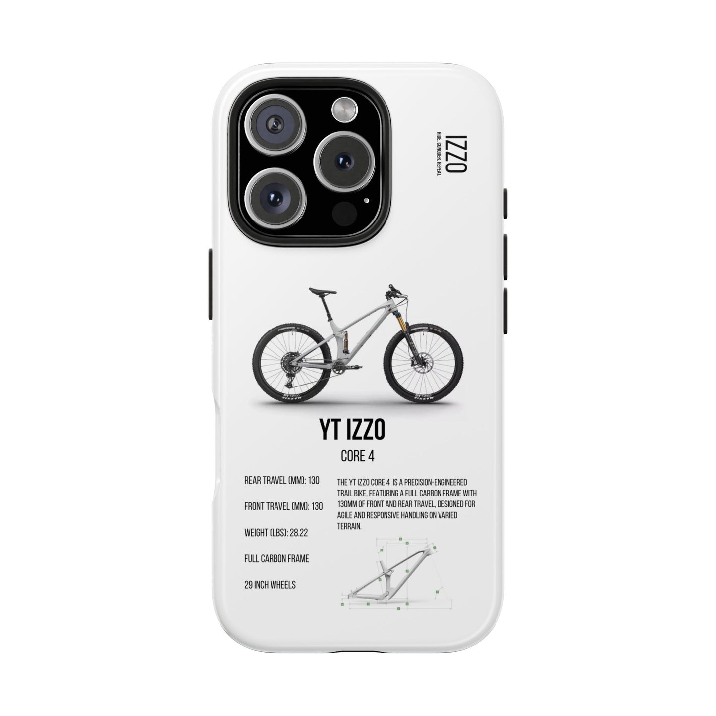 YT Industries Izzo Core 4 Grey 2022