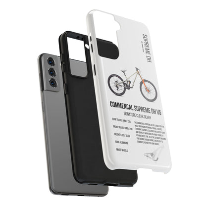 Commencal Supreme DH V5 Signature Clear Silver - Apexsend Co