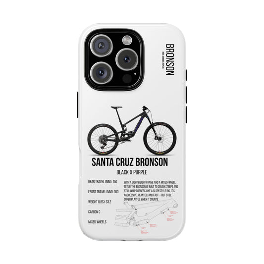 Santa Cruz Bronson Black/Purple