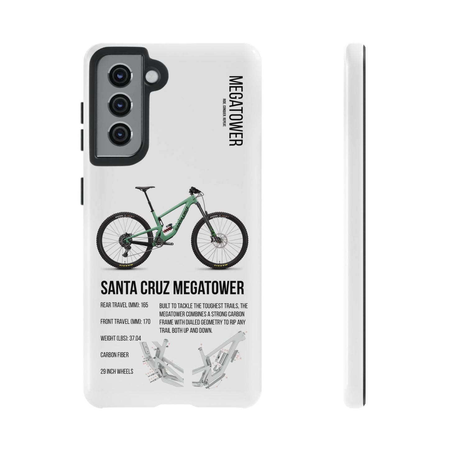 CUSTOM Santa Cruz Megatower Green 2020