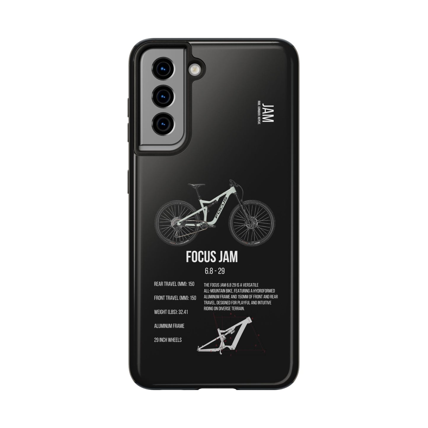 Black Backround Focus Jam 6.8 29 Inch