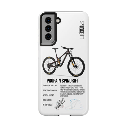 Propain Spindrift CF 5 Candy Red Swedish Gold