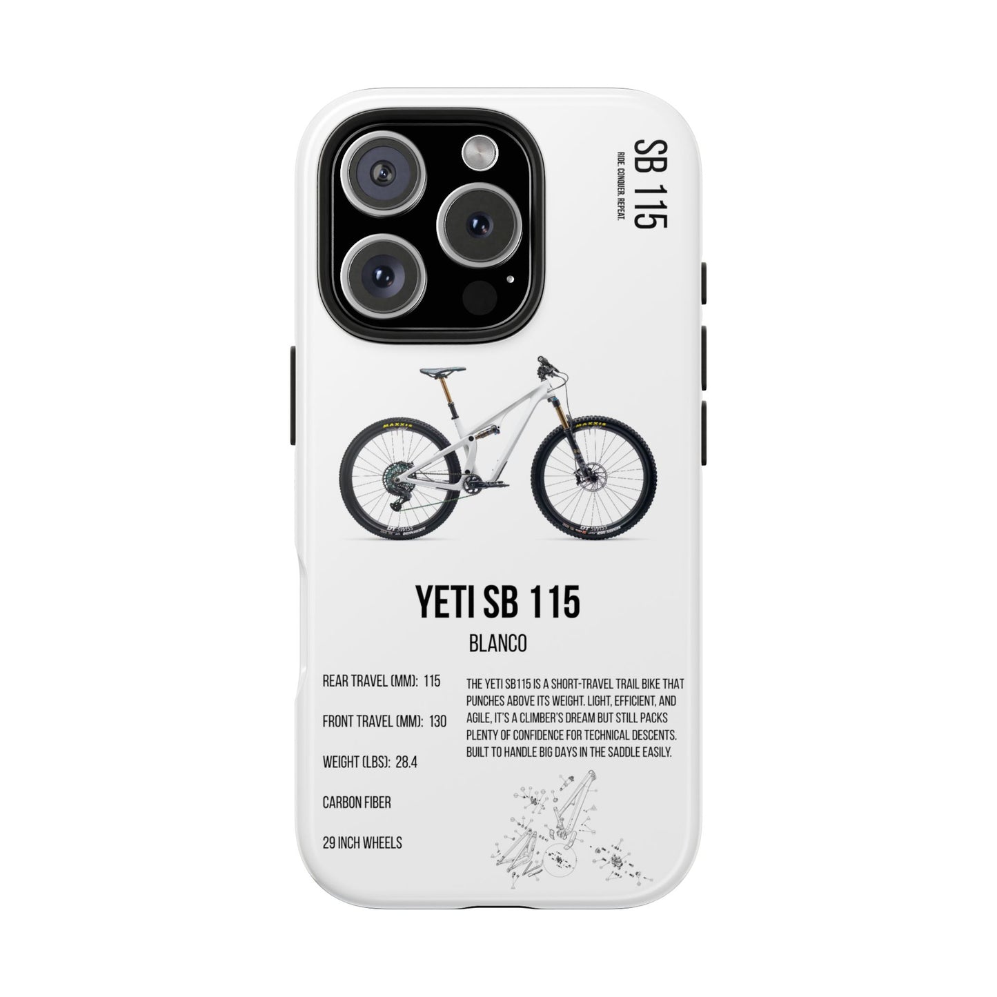 Yeti SB 115 Blanco