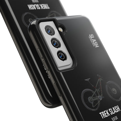 Black Backround Trek Slash 9.8 GX Lithium Grey