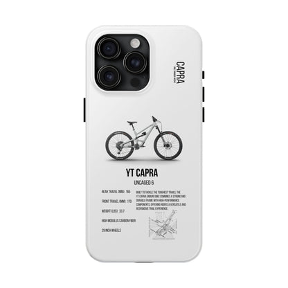 YT Industries Capra Uncaged 6 White W/ Rockshox