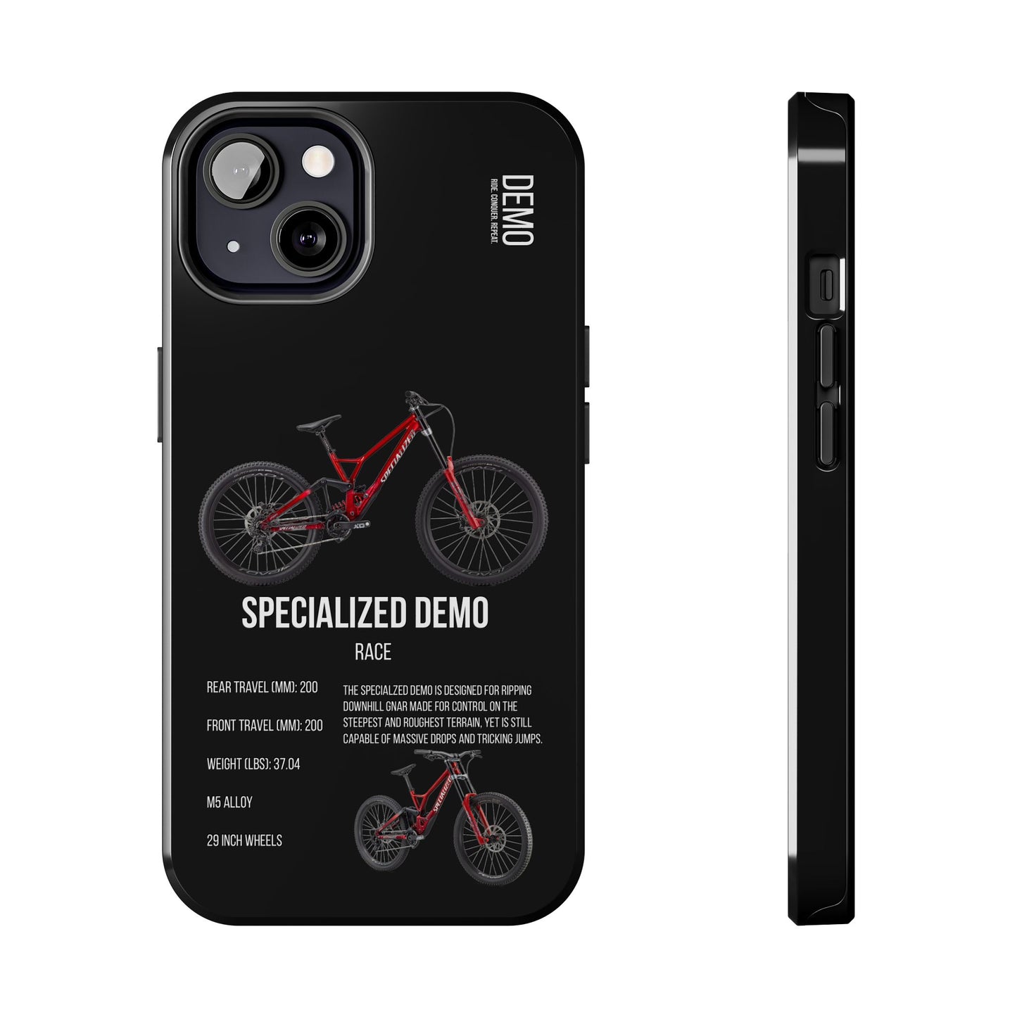 Black Background Specialized Demo Race Red