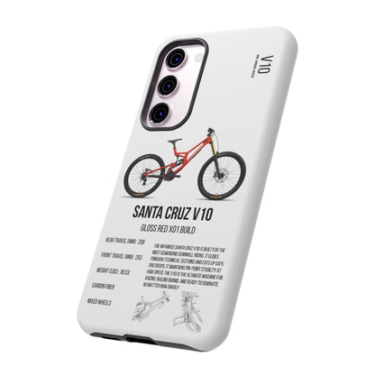 Santa Cruz V10 Gloss Red X01 Build