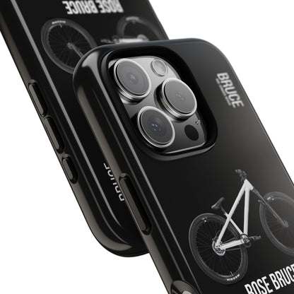 Black Background Rose Bruce Dirt Jumper