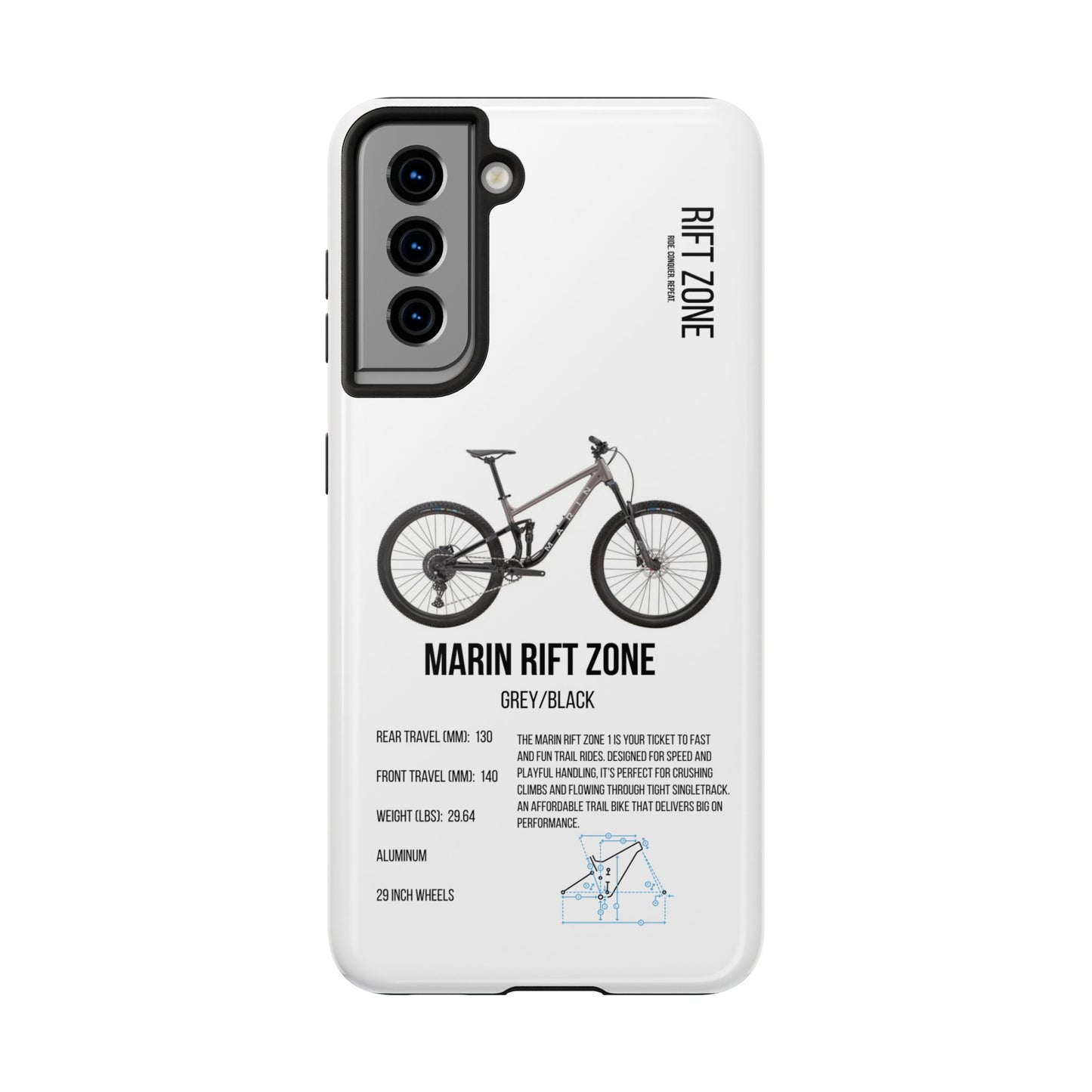Marin Rift Zone 1 Grey/Black