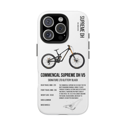 Commencal Supreme DH V5 Signature LTD Glittery Black - Apexsend Co