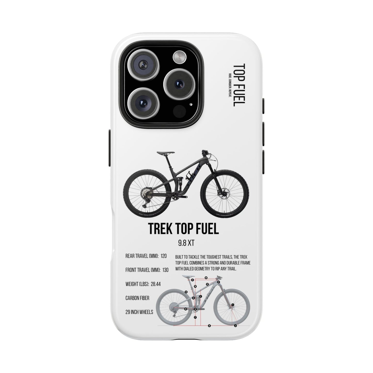 Trek Top Fuel 9.8 XT Black