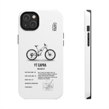 YT Industries Capra Uncaged 6 White W/ Rockshox