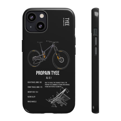 Black Background Propain Tyee AL 6.1 Midnight Blue Ohlins