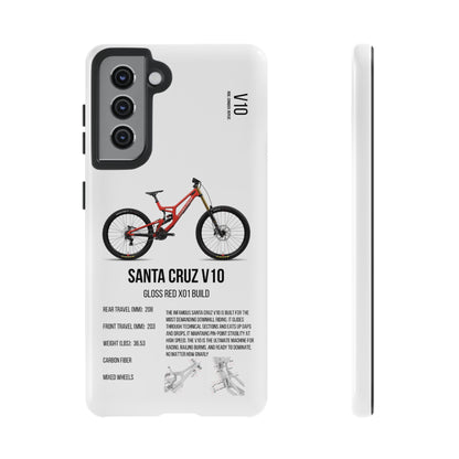 Santa Cruz V10 Gloss Red X01 Build