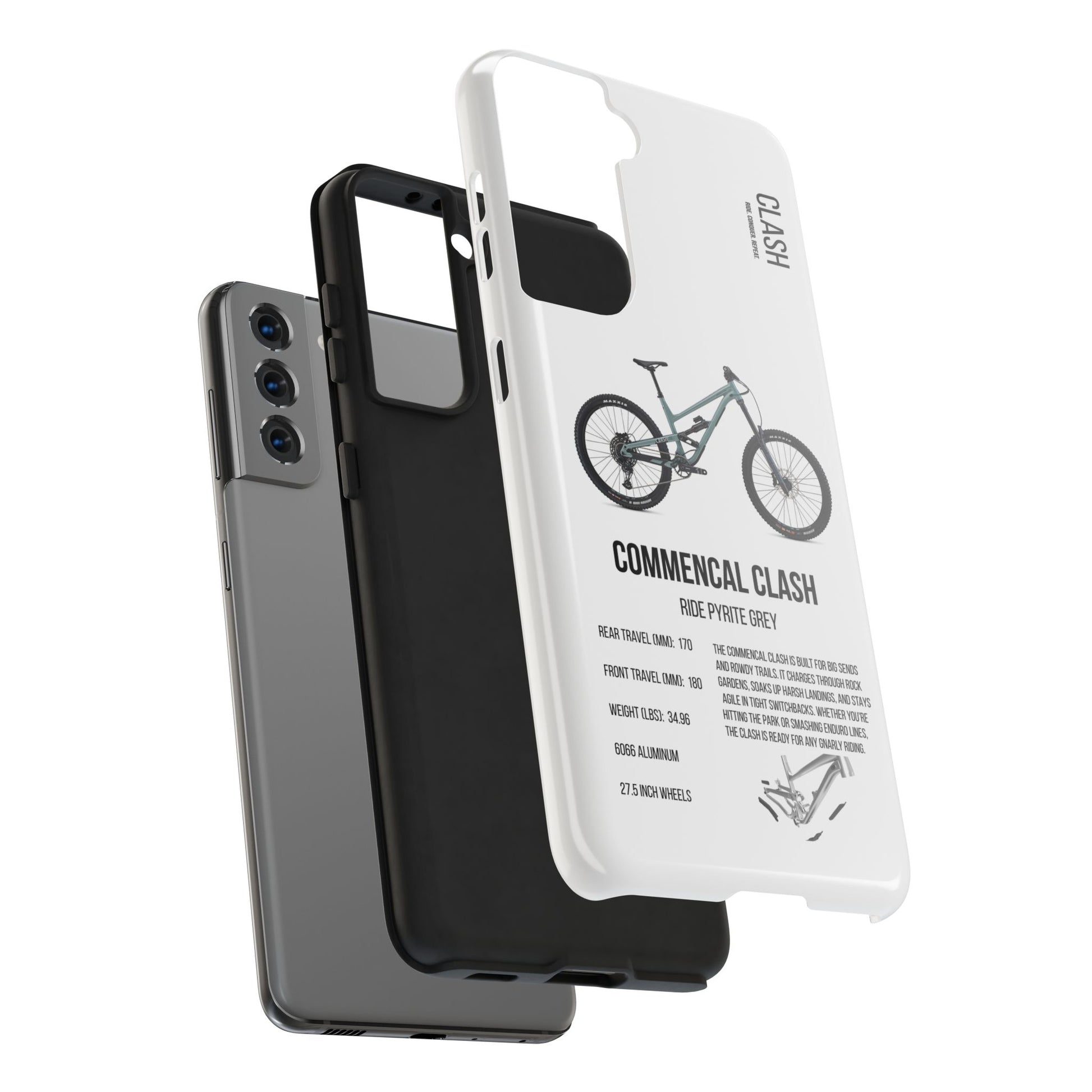 Commencal Clash Ride Pyrite Grey - Apexsend Co