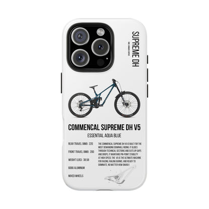 Commencal Supreme DH V5 Essential Aqua Blue - Apexsend Co