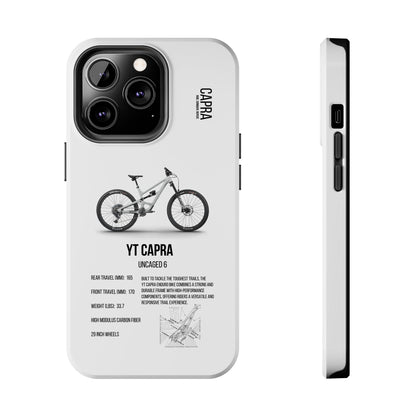 YT Industries Capra Uncaged 6 White W/ Rockshox
