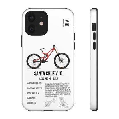 Santa Cruz V10 Gloss Red X01 Build