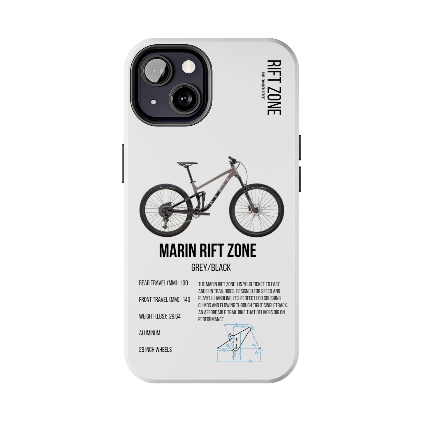 Marin Rift Zone 1 Grey/Black