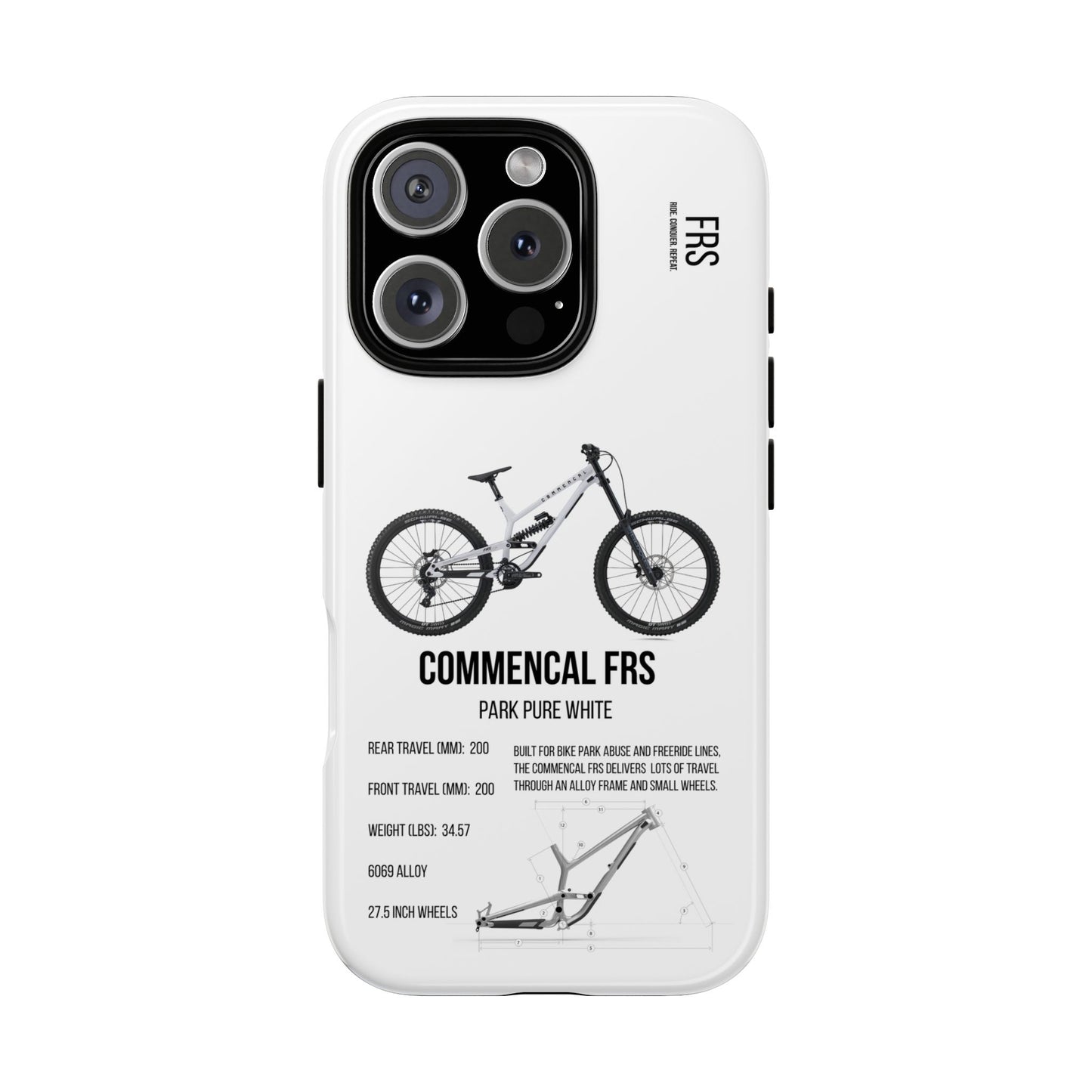 Commencal FRS Park Pure White 2025