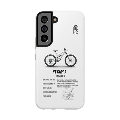 YT Industries Capra Uncaged 6 White W/ Rockshox