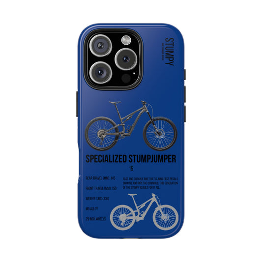 Blue Background Specialized Stumpjumper 15 Grey