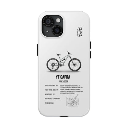 YT Industries Capra Uncaged 6 White W/ Rockshox