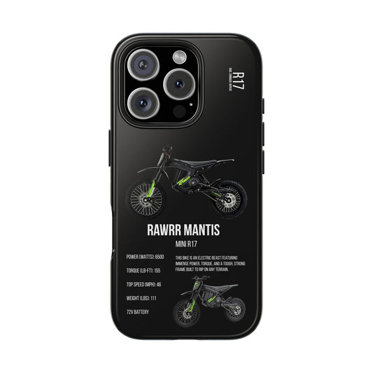 Black Backround Rawrr Mantis Mini R17