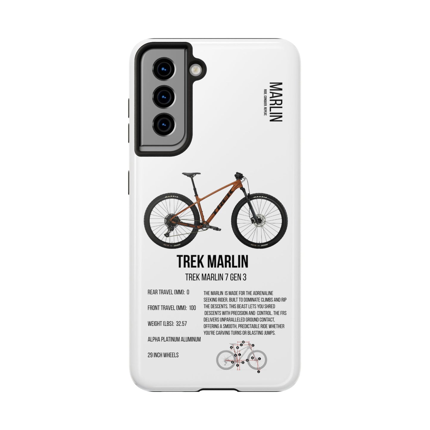 Trek Marlin 7 Gen 3 Orange