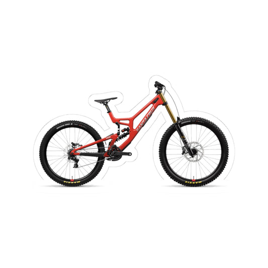 Santa Cruz V10 Factory Sticker