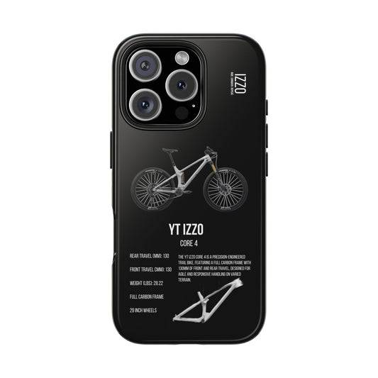 Black Backround YT Industries Izzo Core 4 Grey 2022