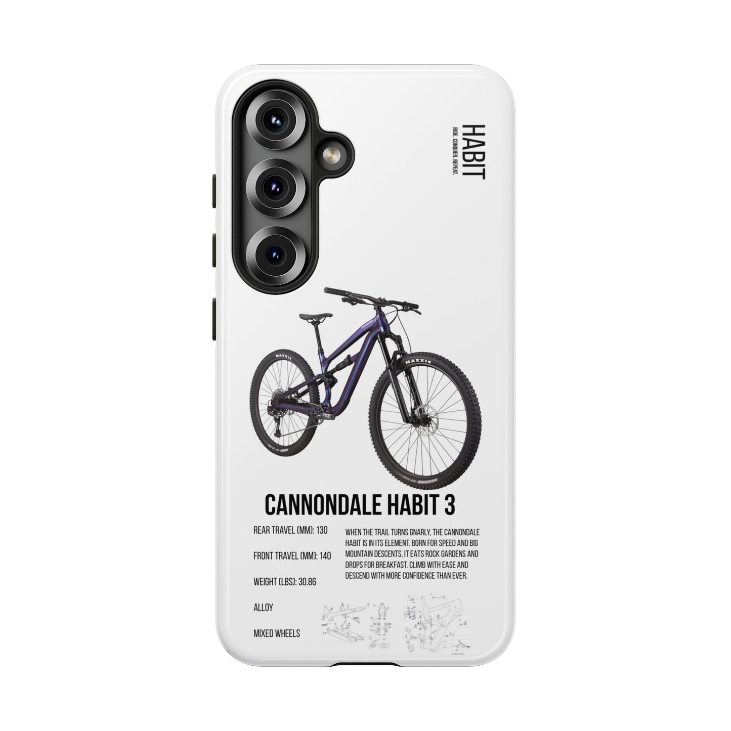 Cannondale Habit 3 Purple Haze