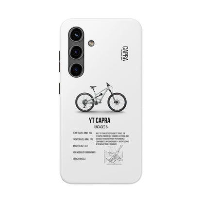 YT Industries Capra Uncaged 6 White W/ Rockshox