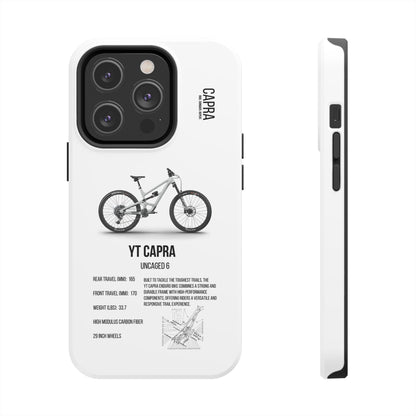 YT Industries Capra Uncaged 6 White W/ Rockshox