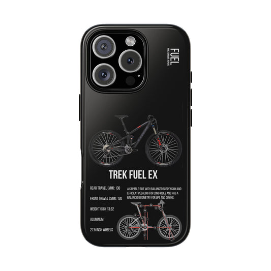 Black Backround Trek Fuel EX Red Fox 34