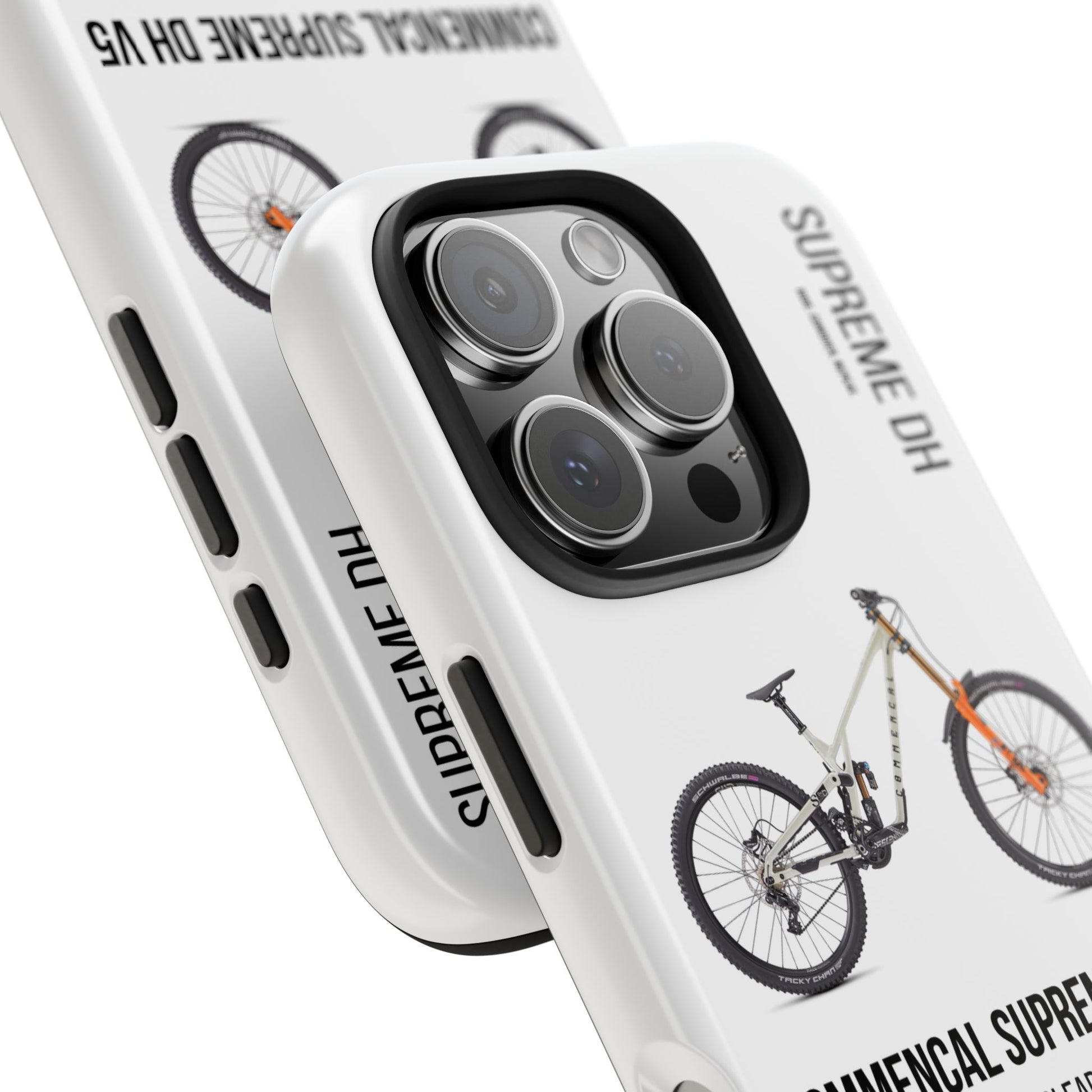 Commencal Supreme DH V5 Signature Clear Silver - Apexsend Co