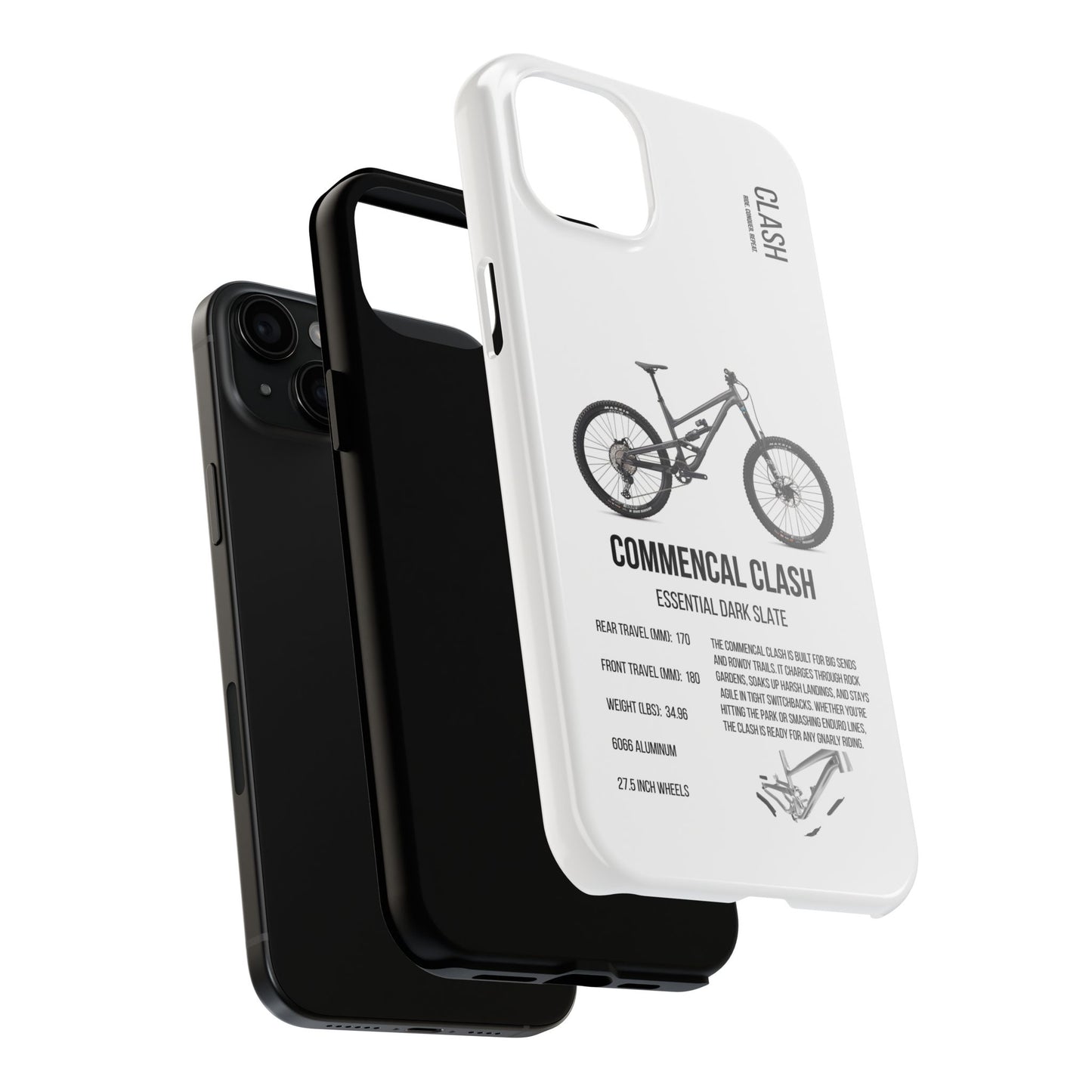 Commencal Clash Essential pizarra oscura