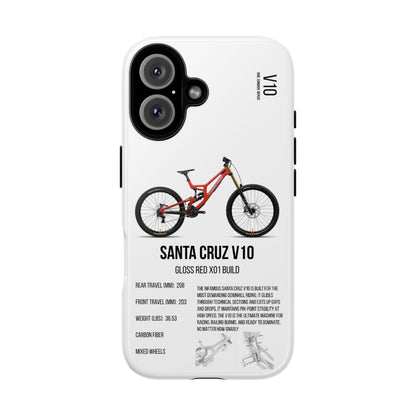 Santa Cruz V10 Gloss Red X01 Build