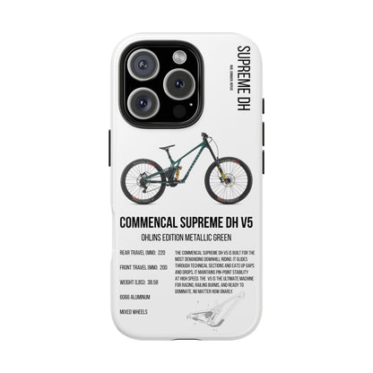 Commencal Supreme DH V5 Ohlins Edition Metallic Green - Apexsend Co