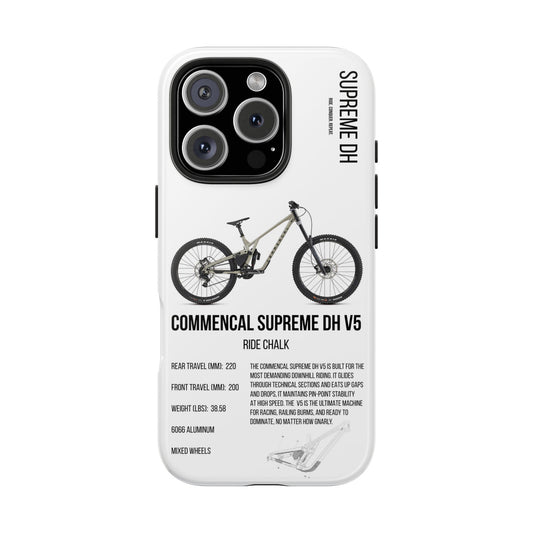 Commencal Supreme DH V5 Ride Chalk - Apexsend Co